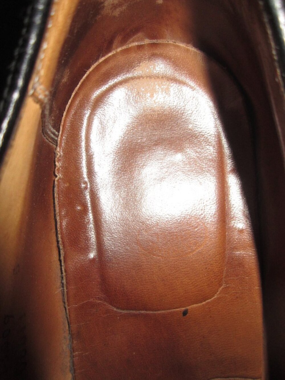 BROOKS BROTHERS x ALDEN Shell Cordovan Plain Toe Bluchers Shoes Men's 10 1/2 D - Picture 12 of 14